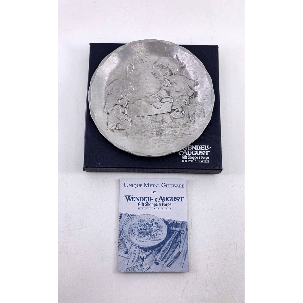 Wendell August Forge Aluminum Manger Scene Nativity Christmas Decor 13315005